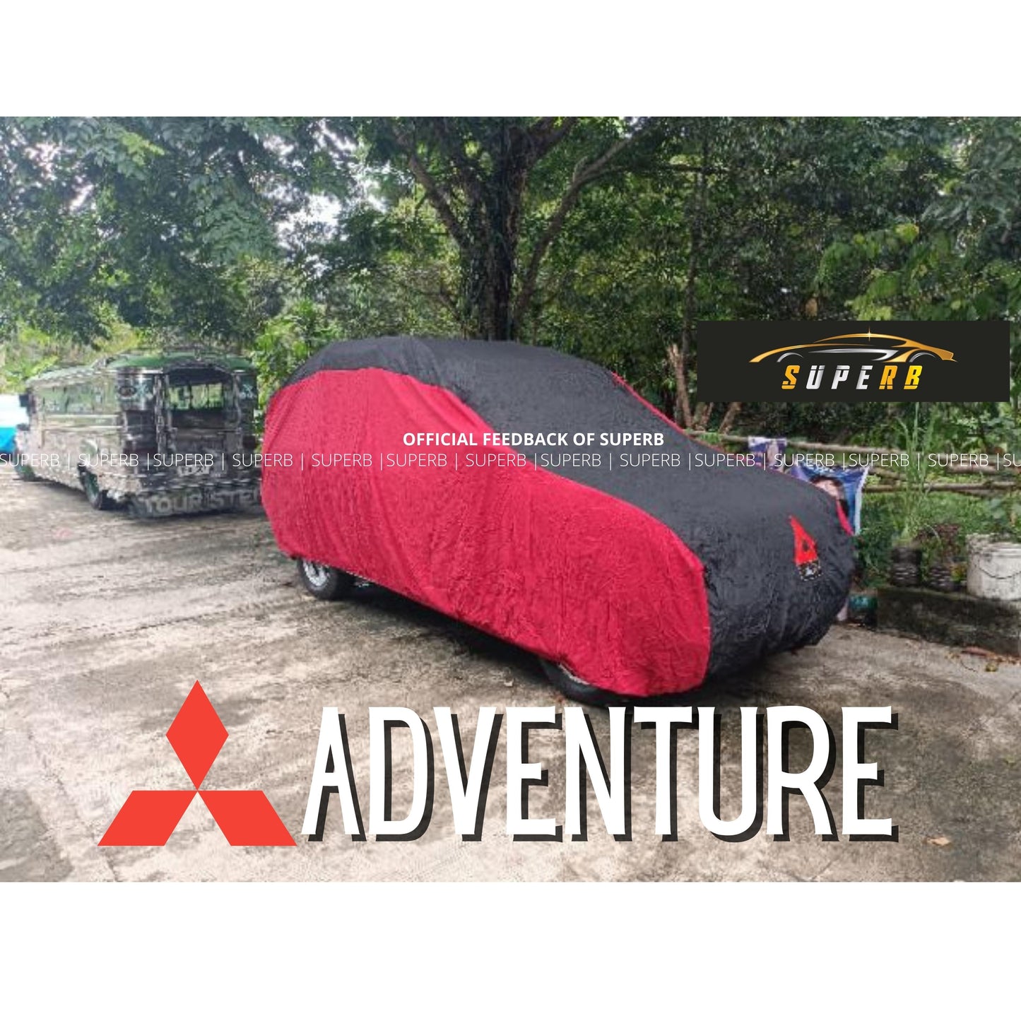 SUPERB Car Cover for Regular SUV (Innova/Rush/Xpander/CRV/EcoSport/Territory/Ertiga/Tucson/RAV4/XL7)