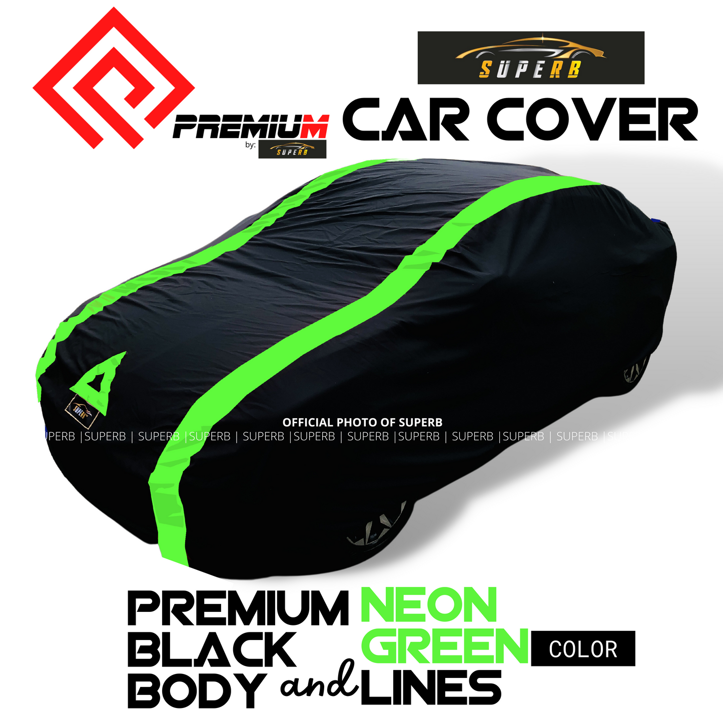 SUPERB Car Cover for Hatchback (Wigo/Eon/Swift/Picanto/Celerio/Spark/MX5/Haima2/Fit/Yaris)