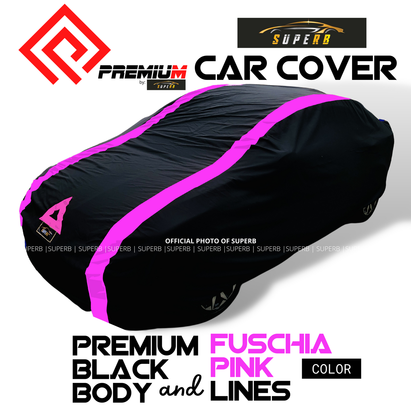 SUPERB Car Cover for BIG SUV (Fortuner/Montero/Everest/LC200/StaFe/Terra/Trailblazer/MuX/Patrol)