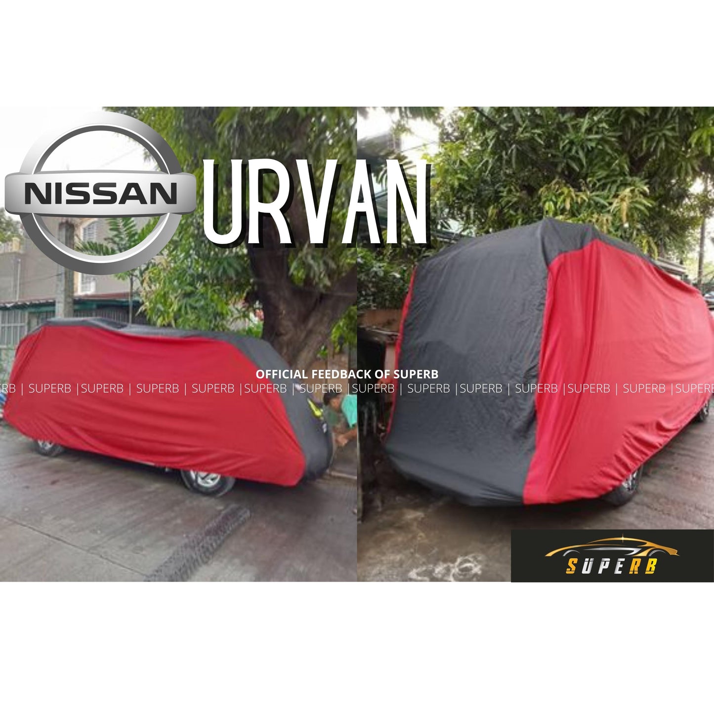 SUPERB Car Cover for VAN (Commuter/Deluxe/GLGrandia/Starex/SuperGrandia/Alphard/NV350/Tahoe/Suburban)