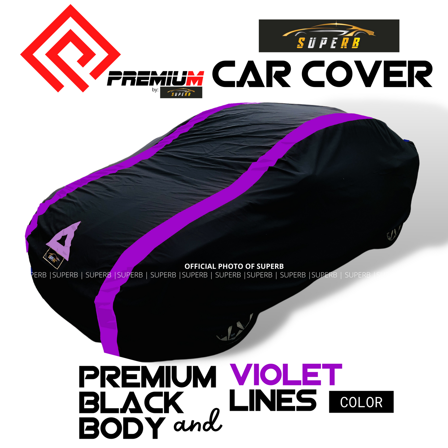 SUPERB Car Cover for SMALL SUVs (Raize/Veloz/Avanza/BRV/CRV/Mobilio/Jimny/Kona/Juke/Trax/Vitara/MGZS/CX-3)