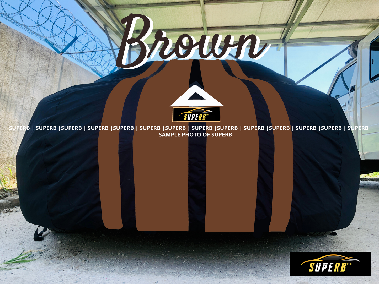 SUPERB Car Cover for BIG SUV (Fortuner/Montero/Everest/LC200/StaFe/Terra/Trailblazer/MuX/Patrol)