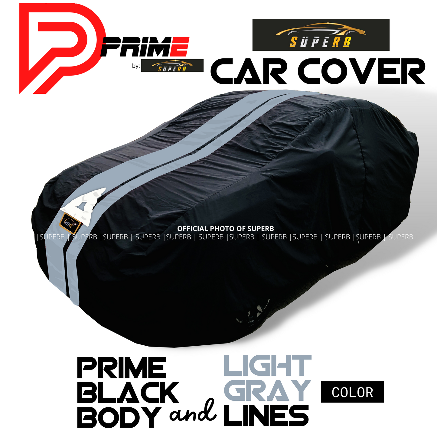 SUPERB Car Cover for SMALL SUVs (Raize/Veloz/Avanza/BRV/CRV/Mobilio/Jimny/Kona/Juke/Trax/Vitara/MGZS/CX-3)