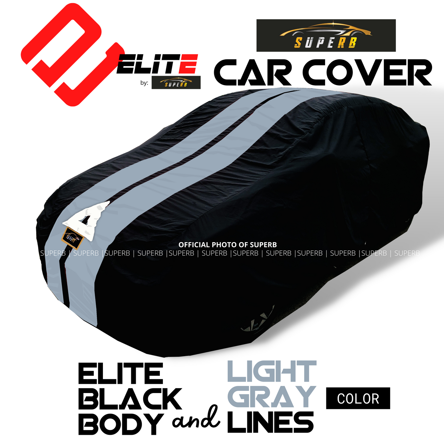 SUPERB Car Cover for BIG SUV (Fortuner/Montero/Everest/LC200/StaFe/Terra/Trailblazer/MuX/Patrol)