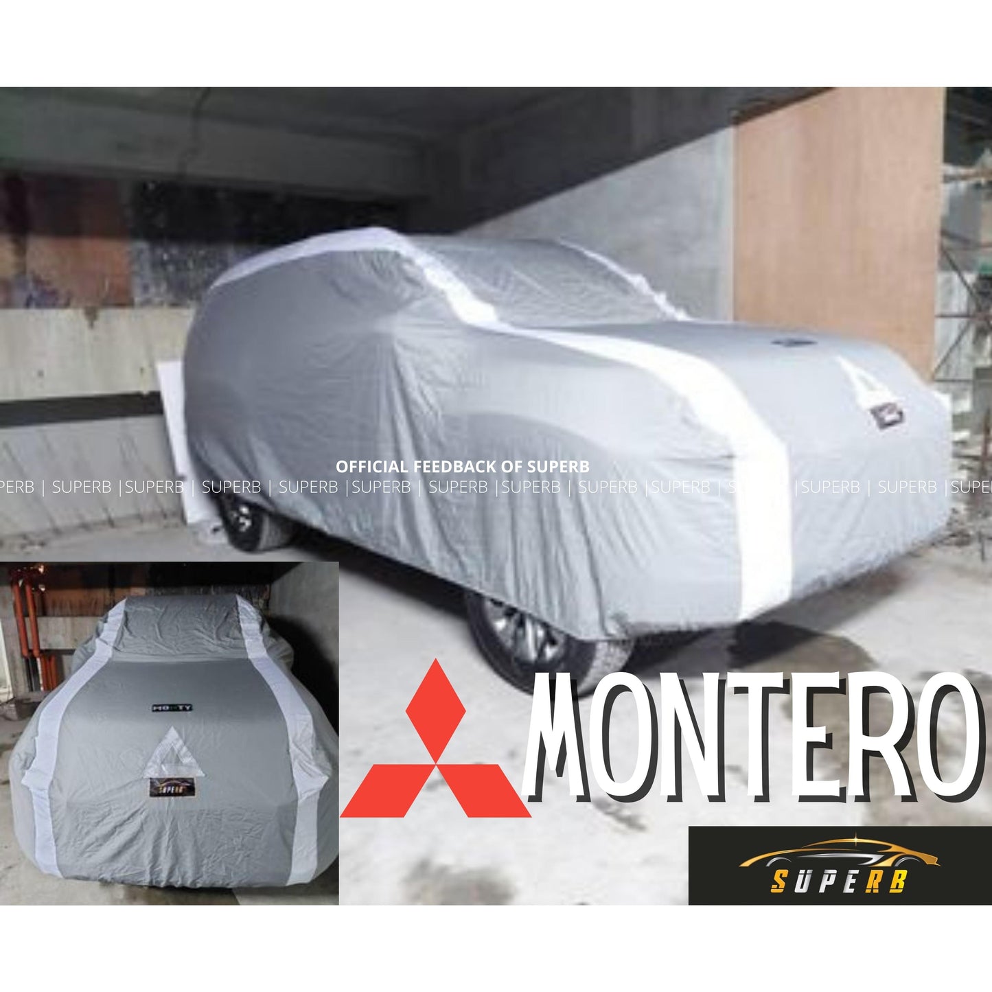 SUPERB Car Cover for BIG SUV (Fortuner/Montero/Everest/LC200/StaFe/Terra/Trailblazer/MuX/Patrol)