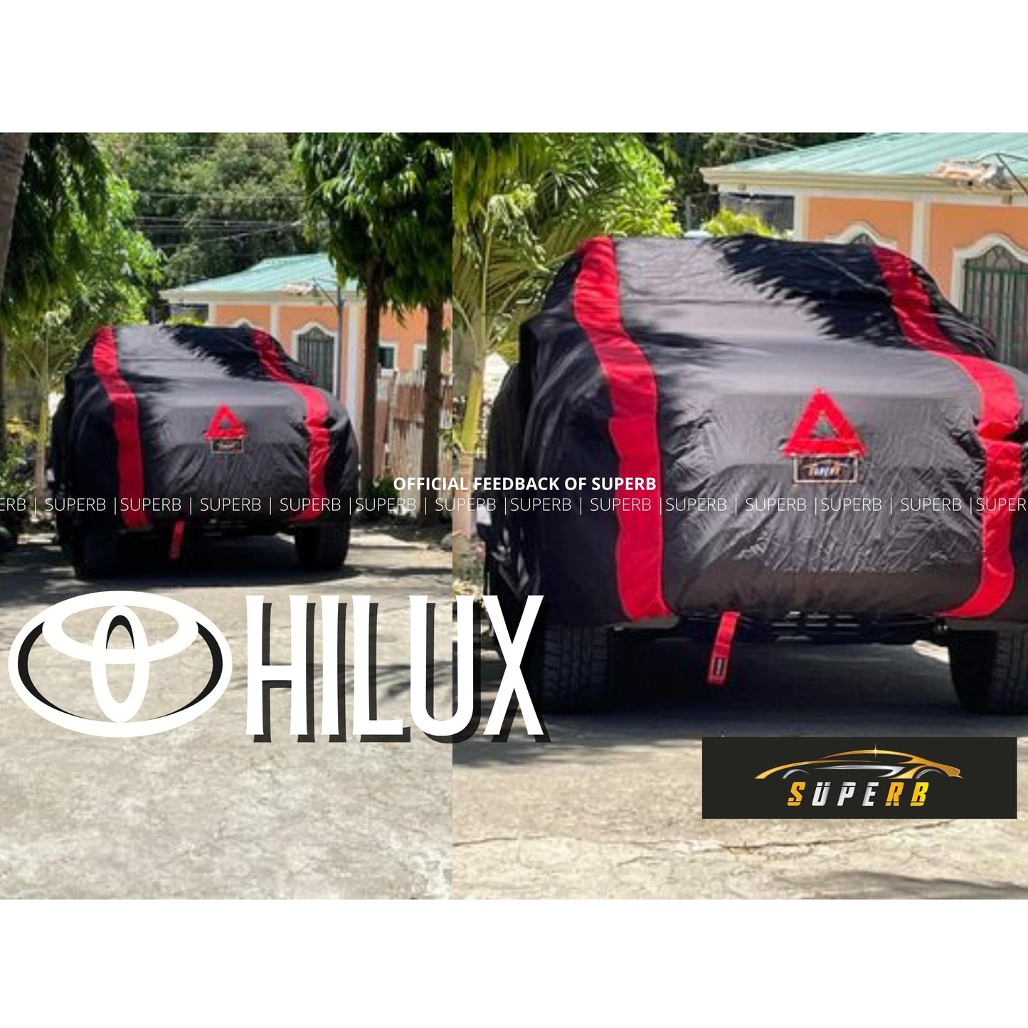 SUPERB Car Cover for PICK UPs (Hilux/Strada/Ranger/Navara/Dmax/Colorado/MazdaBT-50/F150)