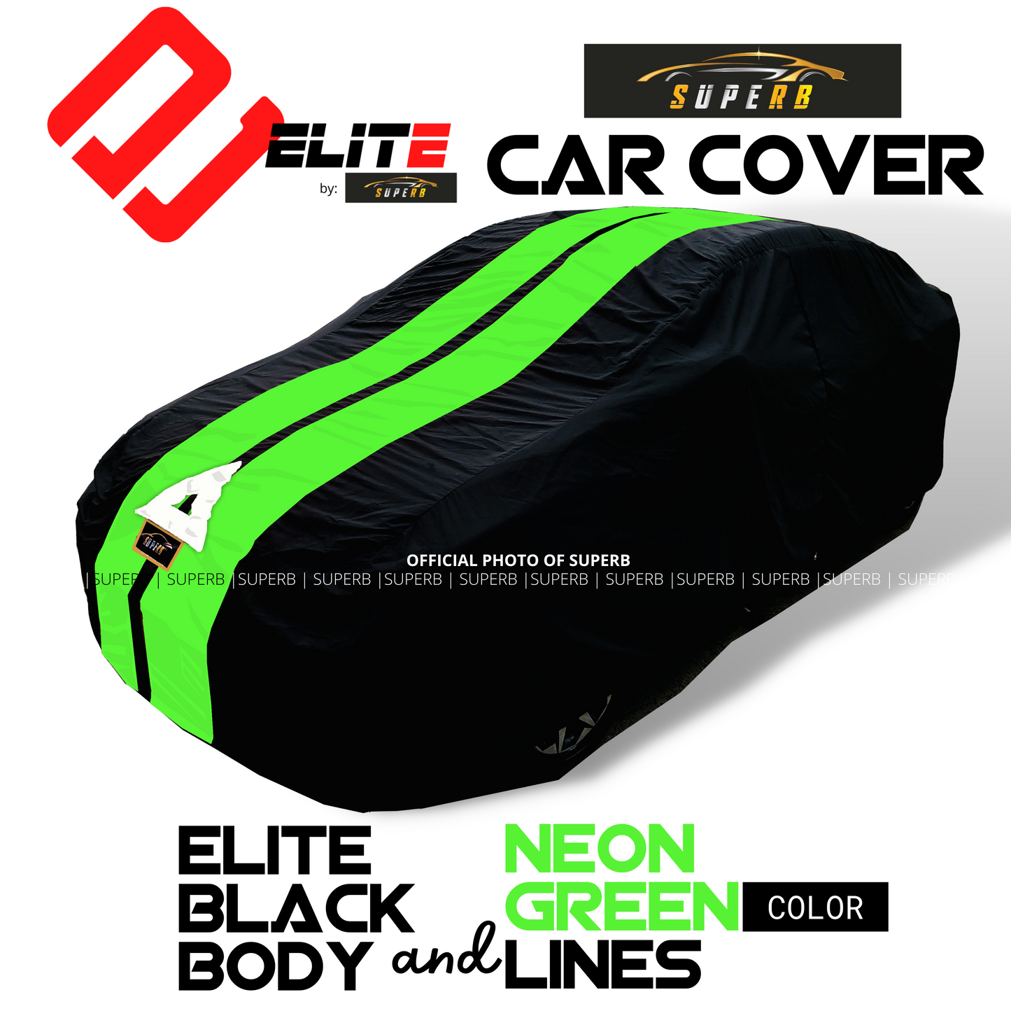 SUPERB Car Cover for Hatchback (Wigo/Eon/Swift/Picanto/Celerio/Spark/MX5/Haima2/Fit/Yaris)