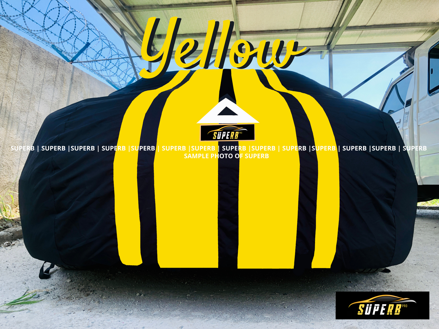 SUPERB Car Cover for BIG SUV (Fortuner/Montero/Everest/LC200/StaFe/Terra/Trailblazer/MuX/Patrol)