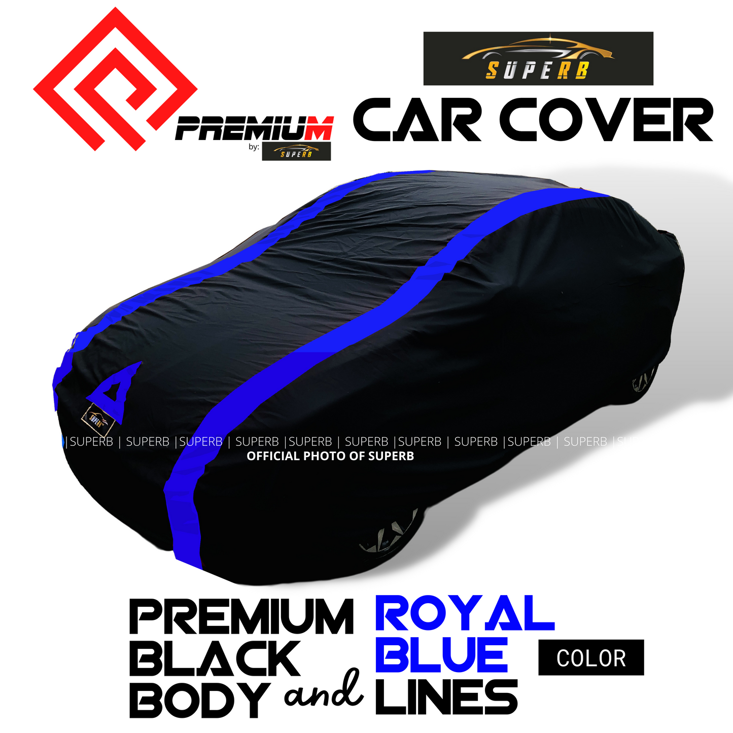 SUPERB Car Cover for Hatchback (Wigo/Eon/Swift/Picanto/Celerio/Spark/MX5/Haima2/Fit/Yaris)