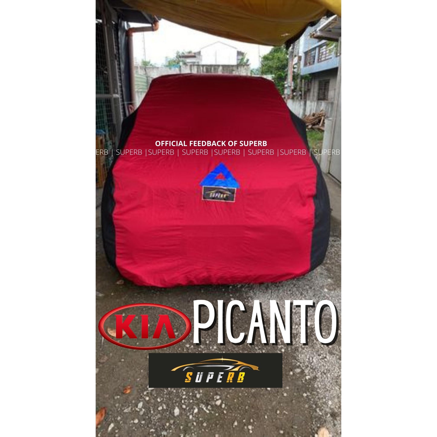 SUPERB Car Cover for Hatchback (Wigo/Eon/Swift/Picanto/Celerio/Spark/MX5/Haima2/Fit/Yaris)