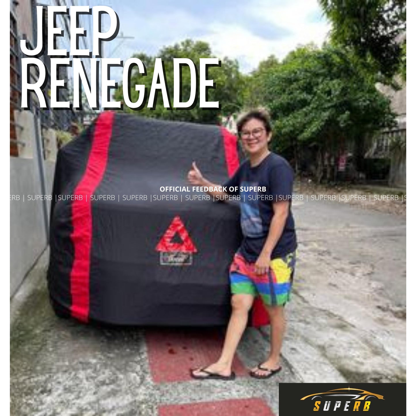 SUPERB Car Cover for SMALL SUVs (Raize/Veloz/Avanza/BRV/CRV/Mobilio/Jimny/Kona/Juke/Trax/Vitara/MGZS/CX-3)