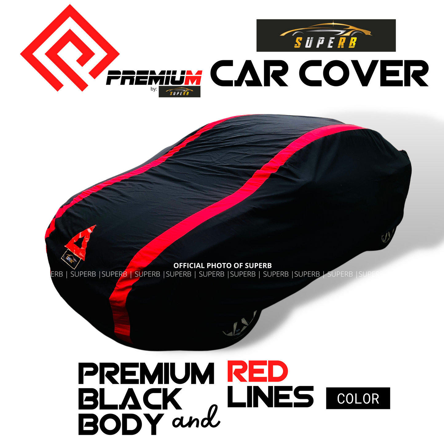 SUPERB Car Cover for SMALL SUVs (Raize/Veloz/Avanza/BRV/CRV/Mobilio/Jimny/Kona/Juke/Trax/Vitara/MGZS/CX-3)