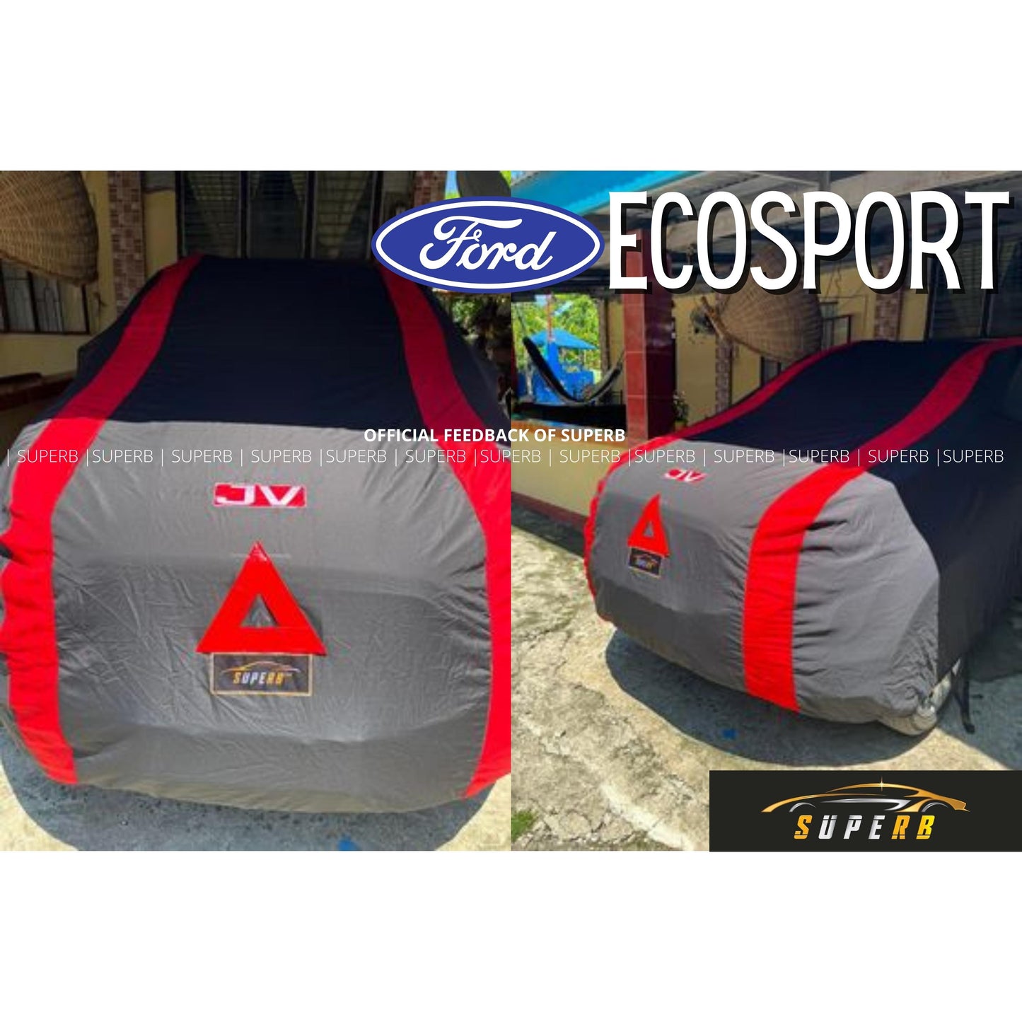 SUPERB Car Cover for Regular SUV (Innova/Rush/Xpander/CRV/EcoSport/Territory/Ertiga/Tucson/RAV4/XL7)