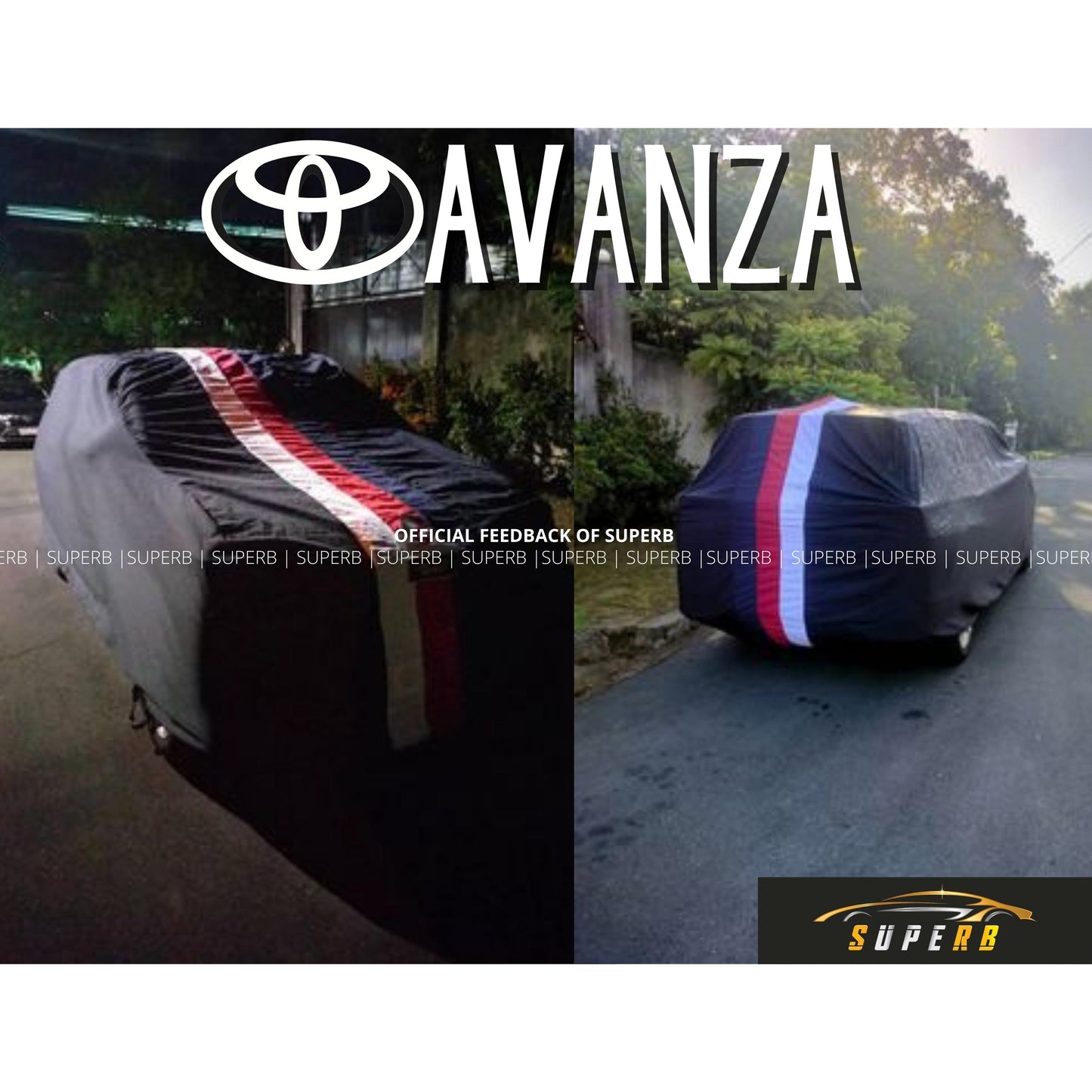 SUPERB Car Cover for SMALL SUVs (Raize/Veloz/Avanza/BRV/CRV/Mobilio/Jimny/Kona/Juke/Trax/Vitara/MGZS/CX-3)