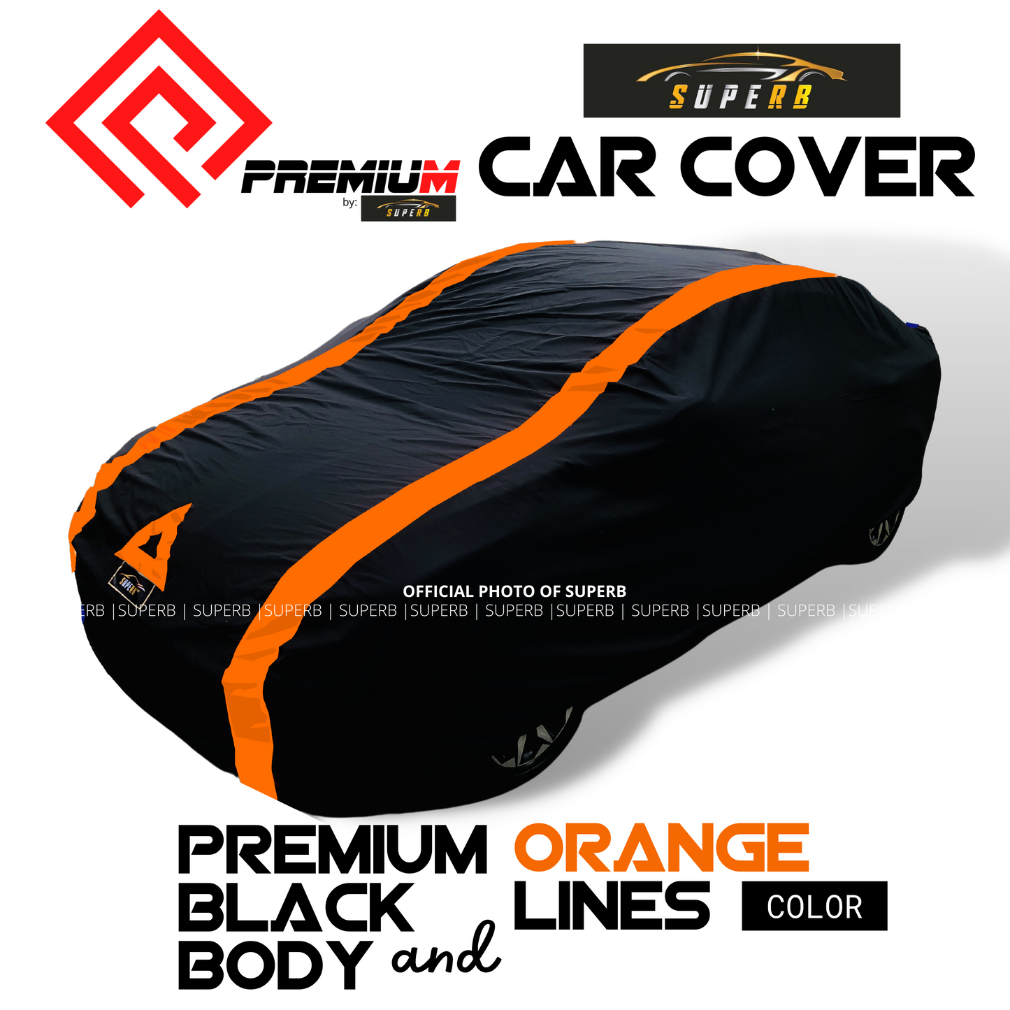 SUPERB Car Cover for BIG SUV (Fortuner/Montero/Everest/LC200/StaFe/Terra/Trailblazer/MuX/Patrol)