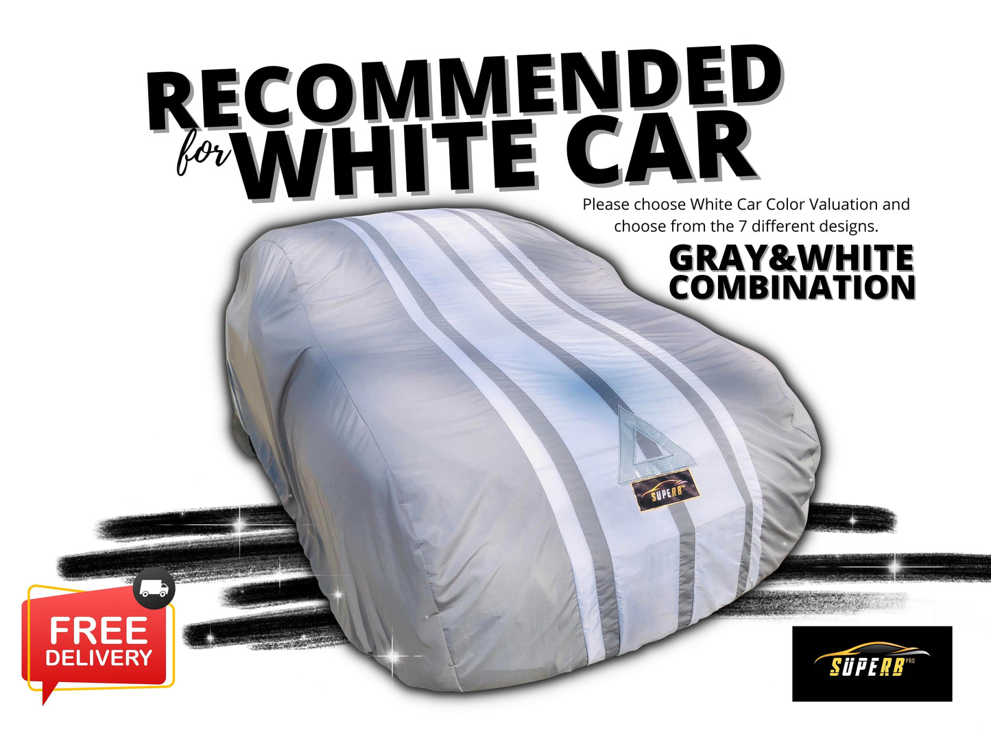 SUPERB Car Cover for BIG SUV (Fortuner/Montero/Everest/LC200/StaFe/Terra/Trailblazer/MuX/Patrol)